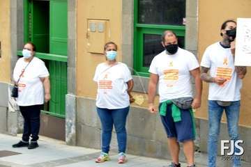 Trabajadores del Paco Artiles se concentran en San Juan y el Pacto de Telde se plantea volver a licitar su gestión/Francisco Javier Santana.